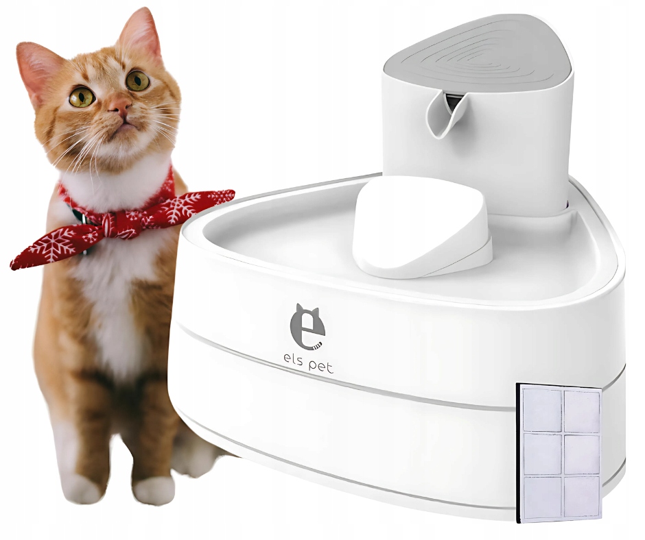 Levně Fontána Pro Kočky Napáječka pro kočky Psa, objem 3 Litry XXL Filtr