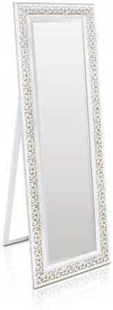 Stojace Nástenné Zrkadlo Starožitný Rococo Štýl Francúzsky Vintage 130X45 CM