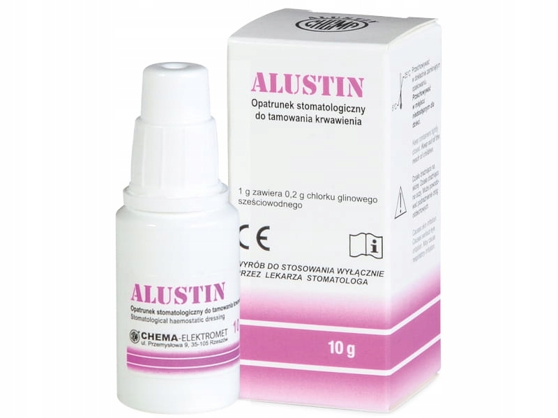 

Alustin 10g - płyn do tamowania krwawienia