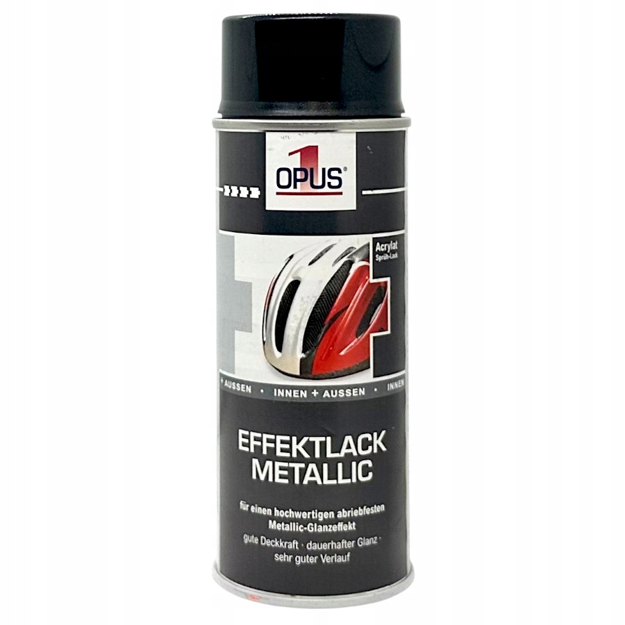 Opus1 Lakier Efekt Metalik Spray 400ML Czarny Metaliczny