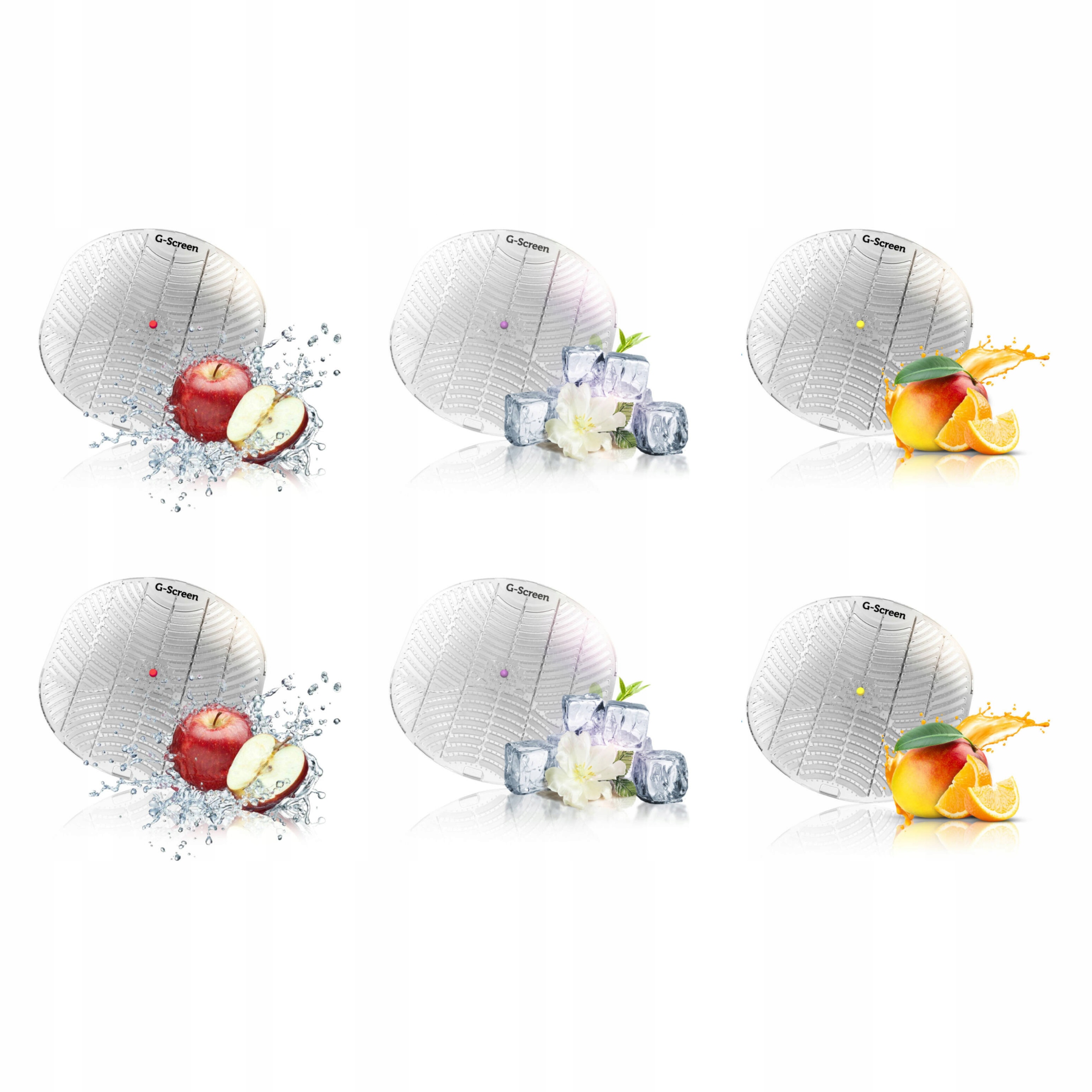 

Wkładka zapachowa do pisuarów V-Screen MIX 6 sztuk