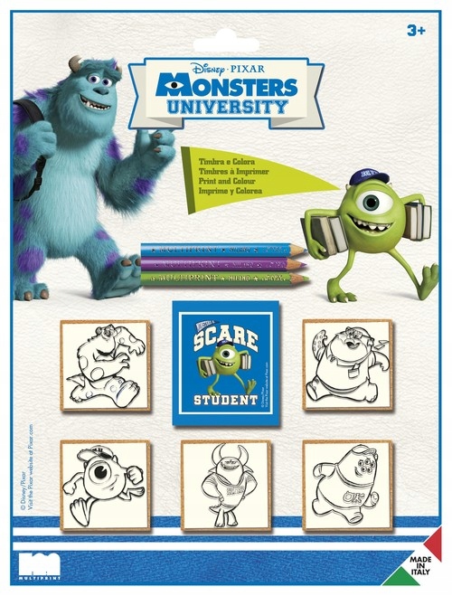 

Pieczątki Monsters Uniwersity