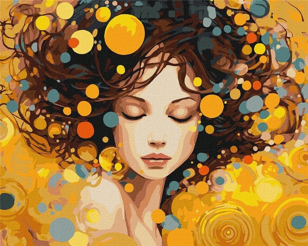 Omalovánka podle čísel Pro Děti Portrét elegance 40x50 cm