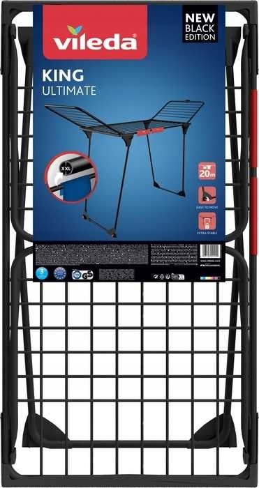 Suszarka Vileda King Ultimate Model SUSZARKA VILEDA KING ULTIMATE UCHWYTY NA BIELIZNĘ