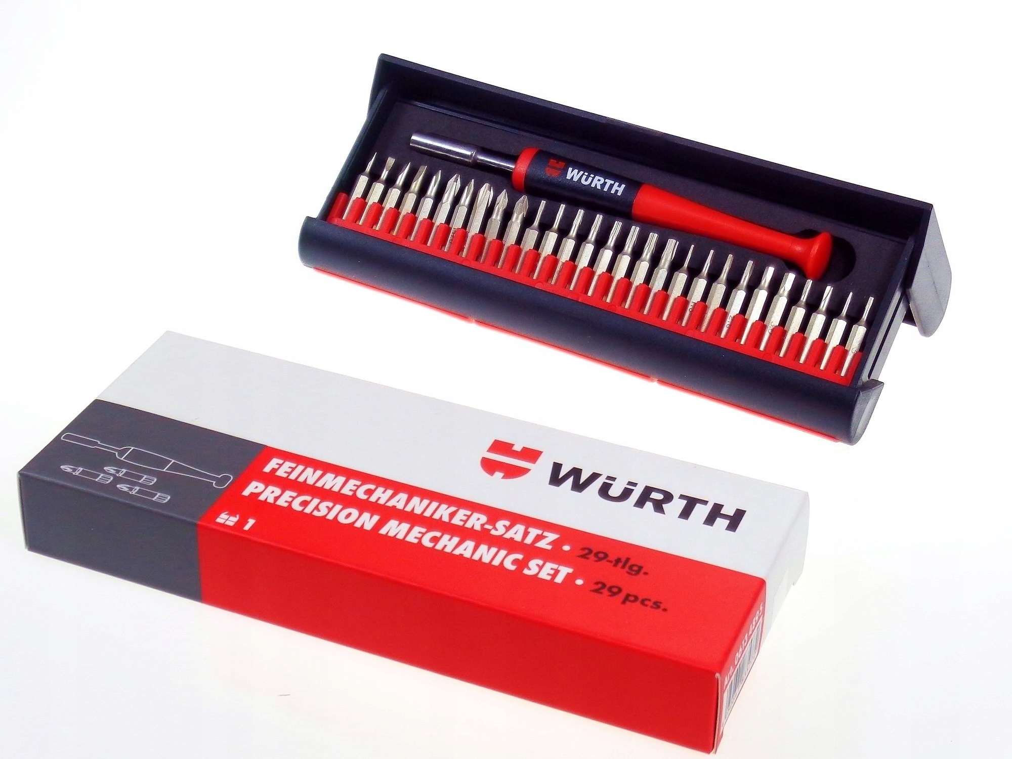 

Wurth Wkrętaki precyzyjne zestaw 29 elementów