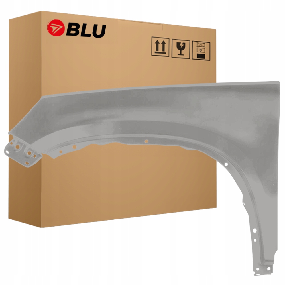 Blu Blatník Vw Tiguan I 5N LD7S levý šedý 07-16 přední pozink SlateGrau