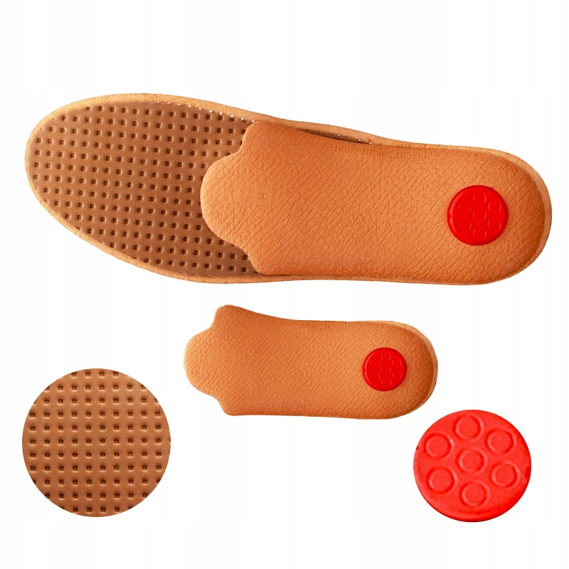 ORTOPEDYCZNE wkładki do butów PŁASKOSTOPIE ROZ.42 Cechy dodatkowe pamięć ortopedyczna przeciwpotne