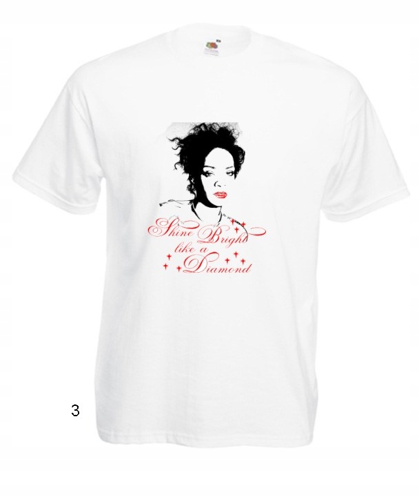 

Koszulki Męskie Wzory Rihanna Riri Koncert