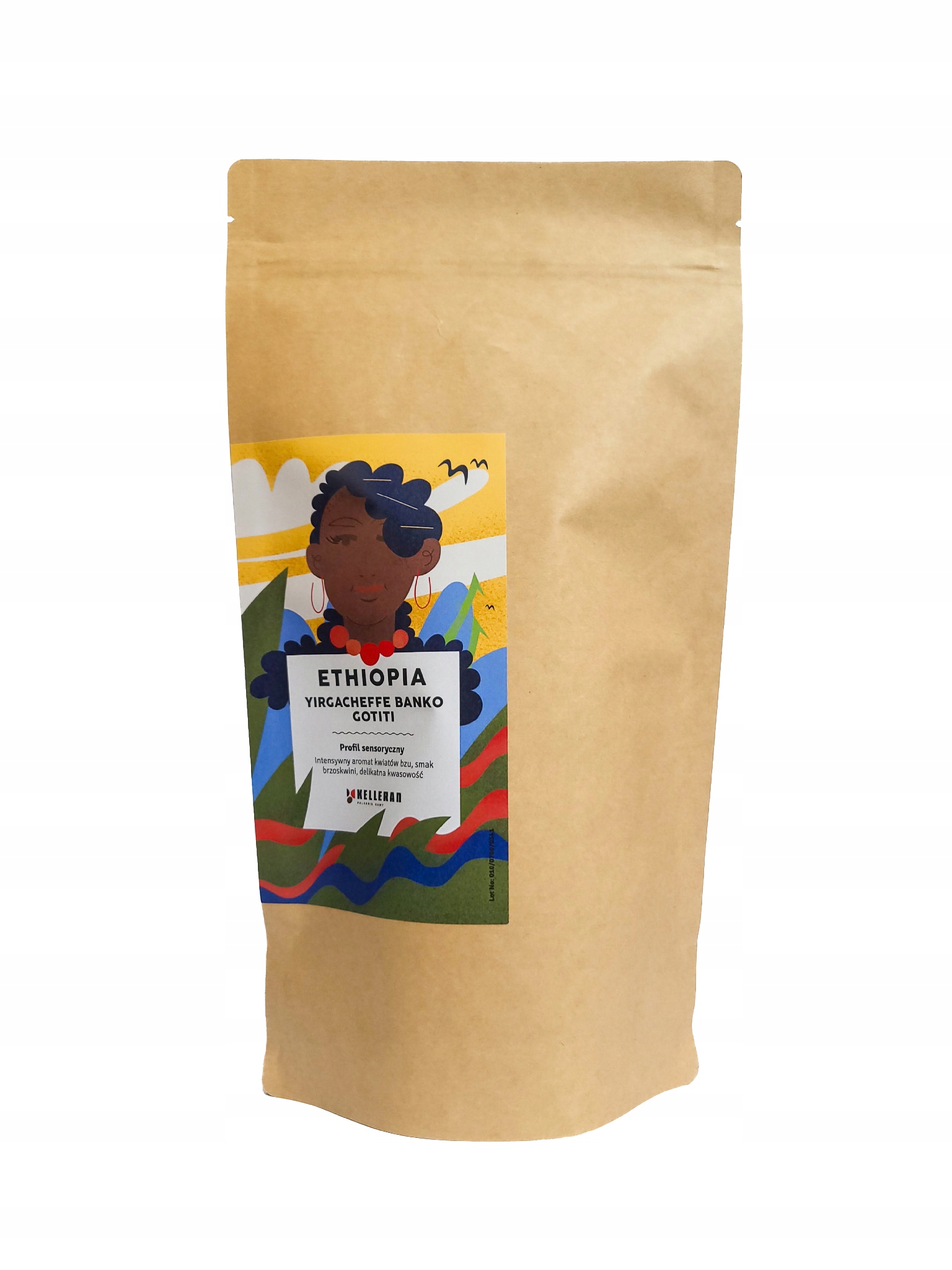 Kawa Ethiopia Yirgacheffe Banko Gotiti 500g ziarnista- 100% arabica