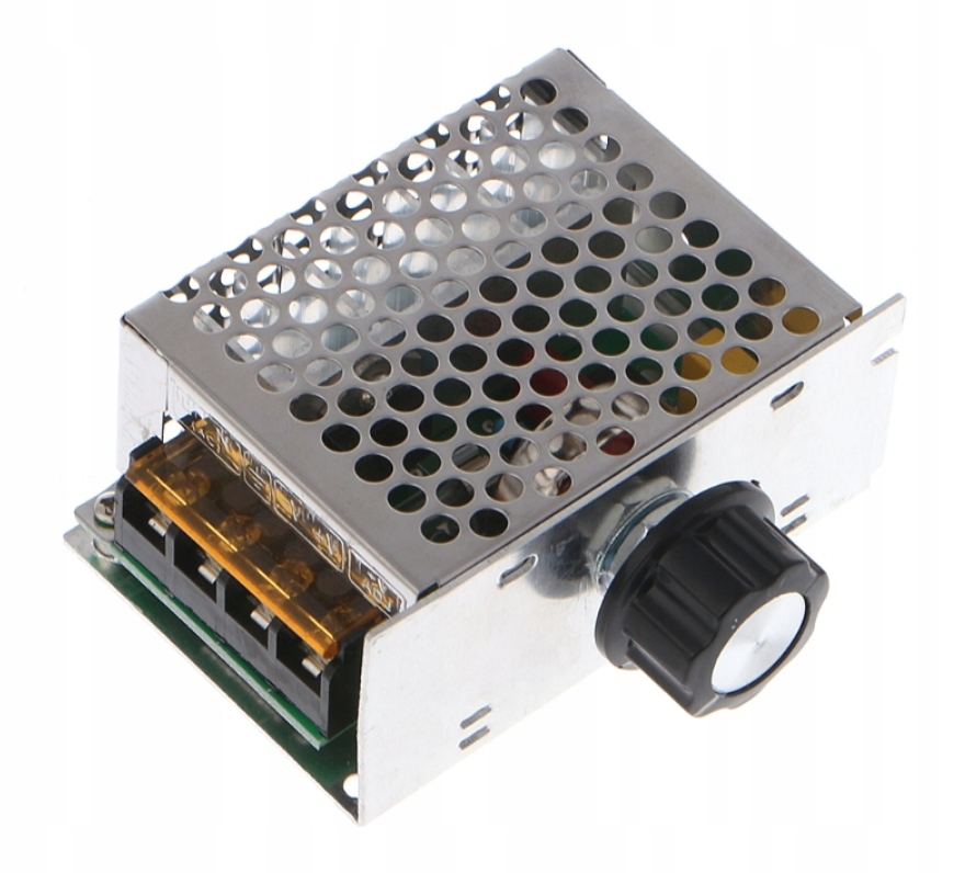 REGULATOR OBROTÓW SILNIKA MOCY NAPIĘCIA METALOWA OBUDOWA 4000W 230V Kod producenta Regulator 4000W 230V