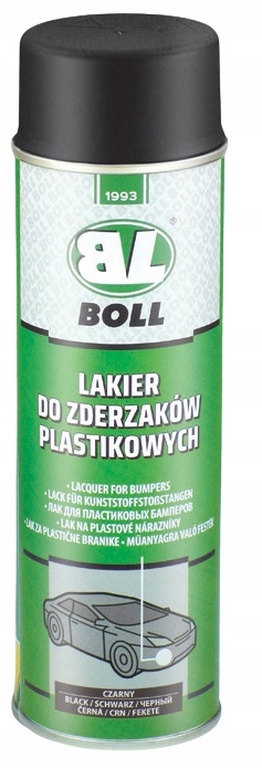 

Boll Lakier Do Zderzaków Plastikowych Czarny