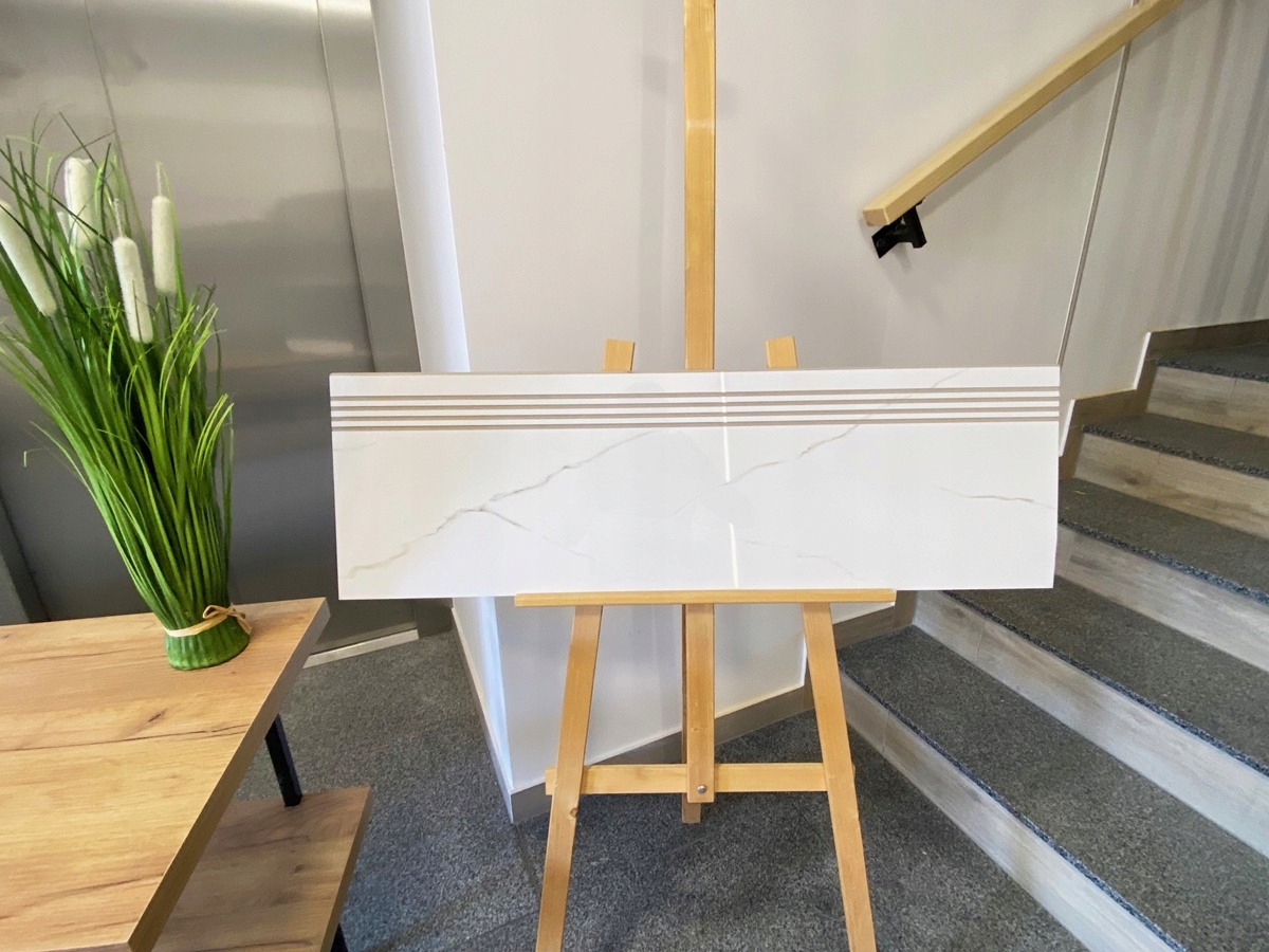 Gres stopnica 30x120 marmur carrara Nowość Marka Home Design