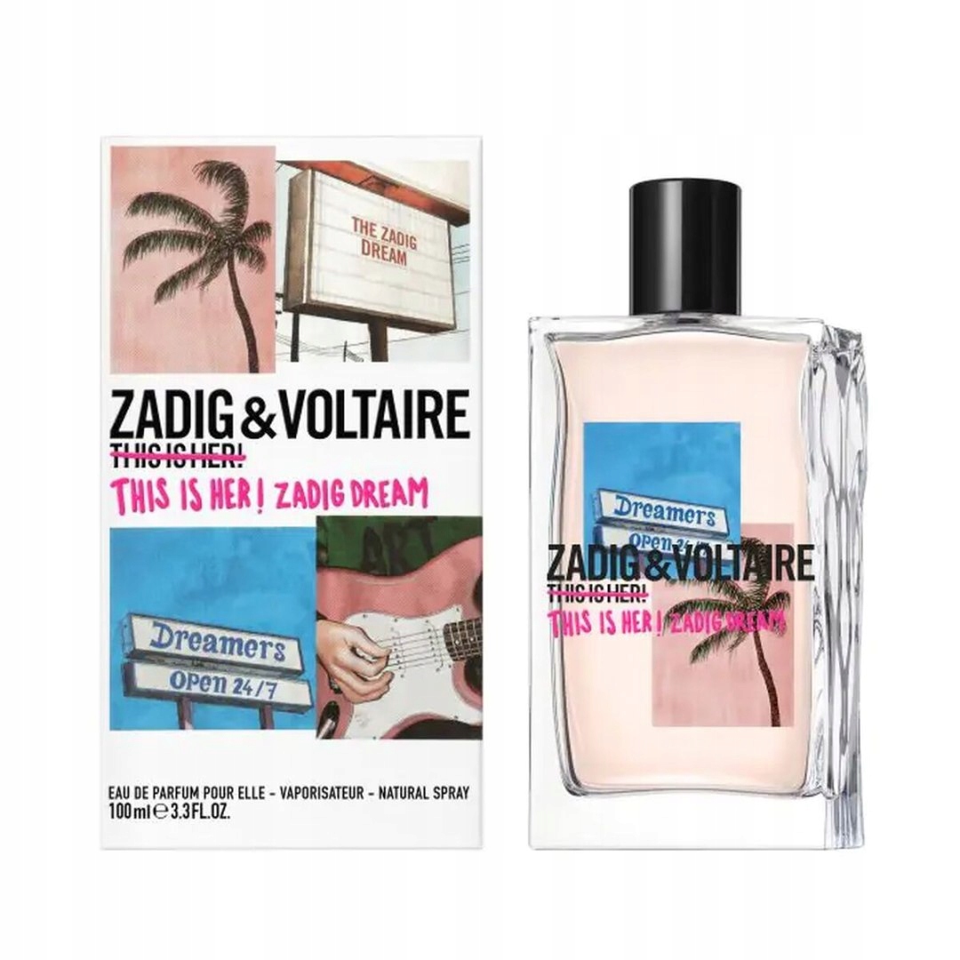 Dámské Parfémy Zadig & Voltaire Edp This Is Her! Zadig Dream 100 ml