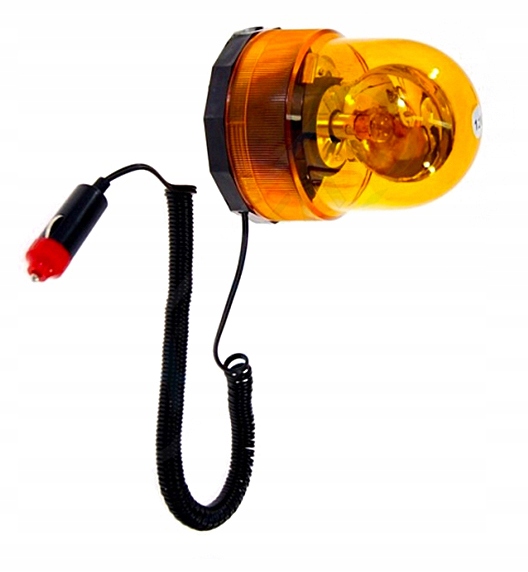 

G0B37 Sygnalizacyjny Pomarańczowy Magnes 12V Lampa