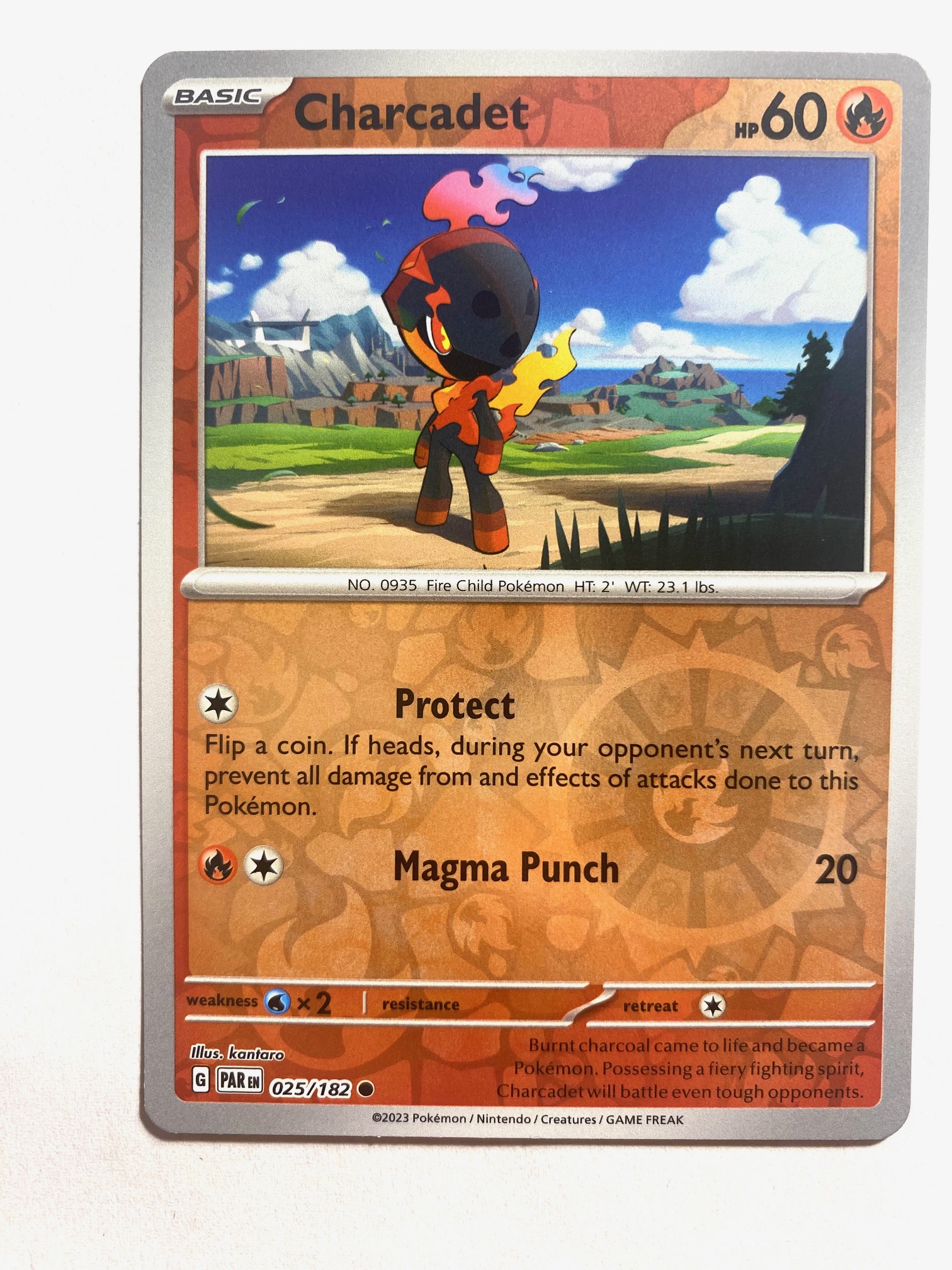 Pokemon Paradox RIft Reverse 025/182 Charcadet