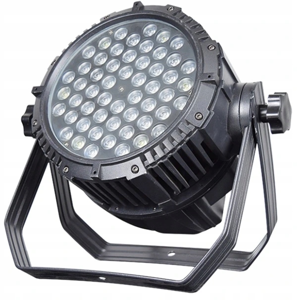 Wodoodporny reflektor LED PAR 54x 3 W RGB 3-w-1, DMX, IP65
