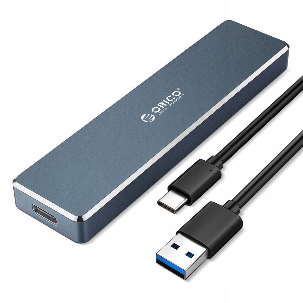 Orico PVM2F-C3-GY-BP M.2 SATA, USB-C 5Gbps Czarny