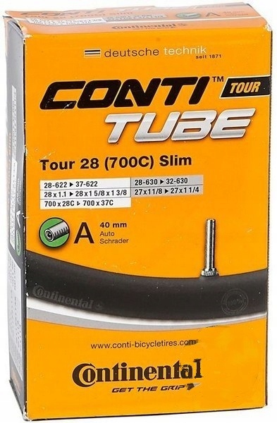 

Dętka Coninental Tour 28 Slim wentyl 40mm auto