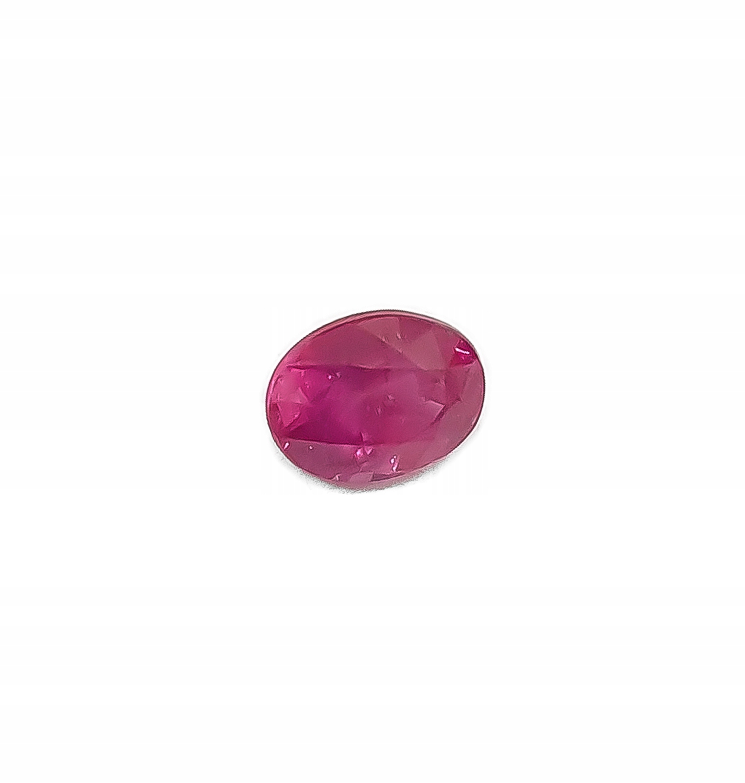 Přírodní Rubín 0,65 ct Certifikát