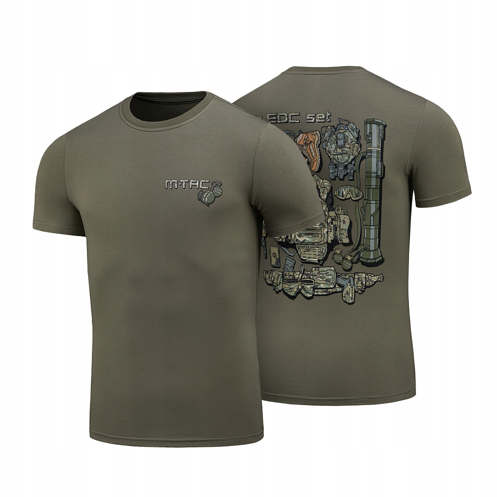 Koszulka Męska Bawełniana T-Shirt M-Tac My Edc Set Ranger Green XL