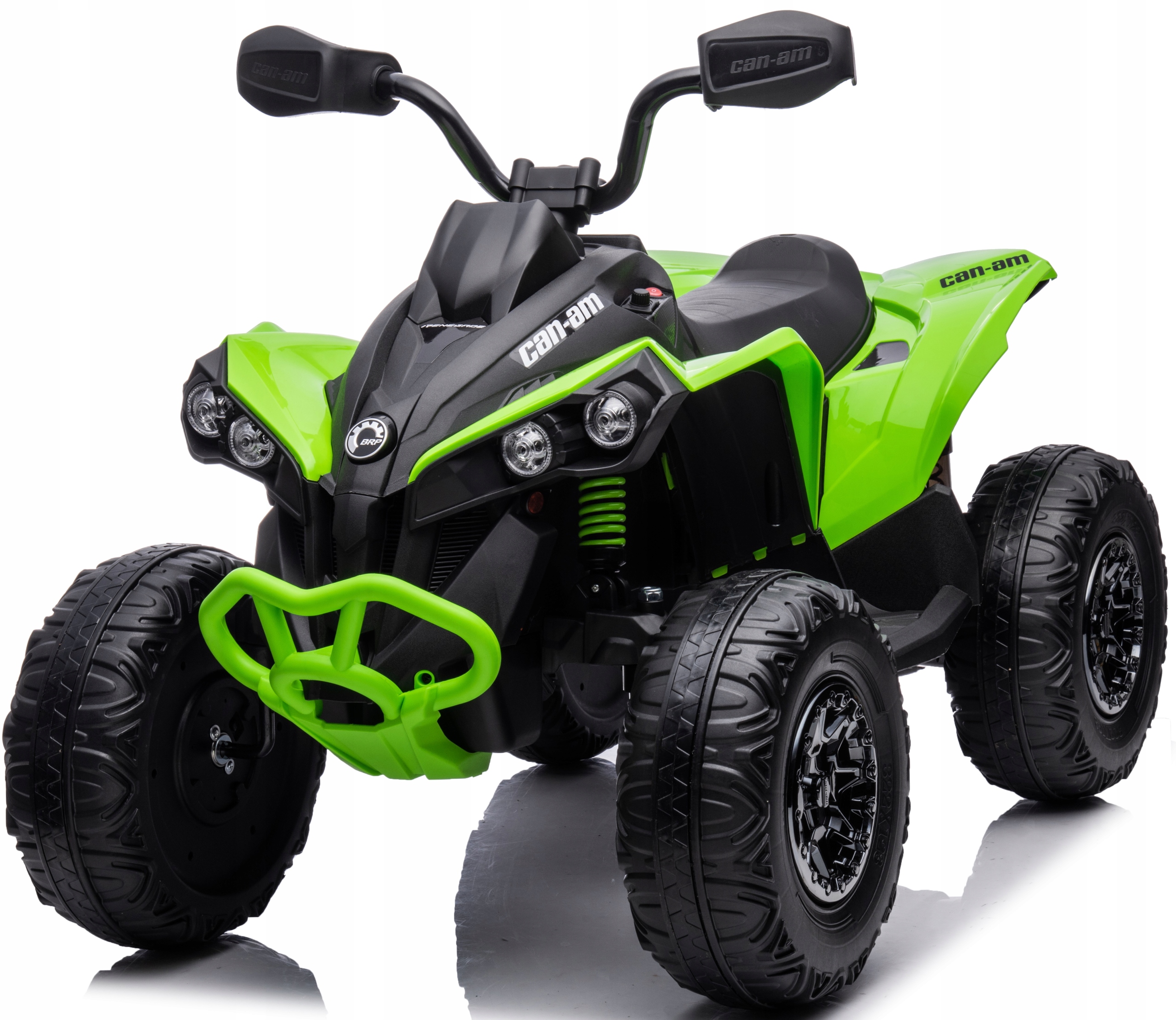 Quad Can-Am Renegade Atv na akumulator 4x4 Skóra Miękkie Koła Eva Pilot 2.4