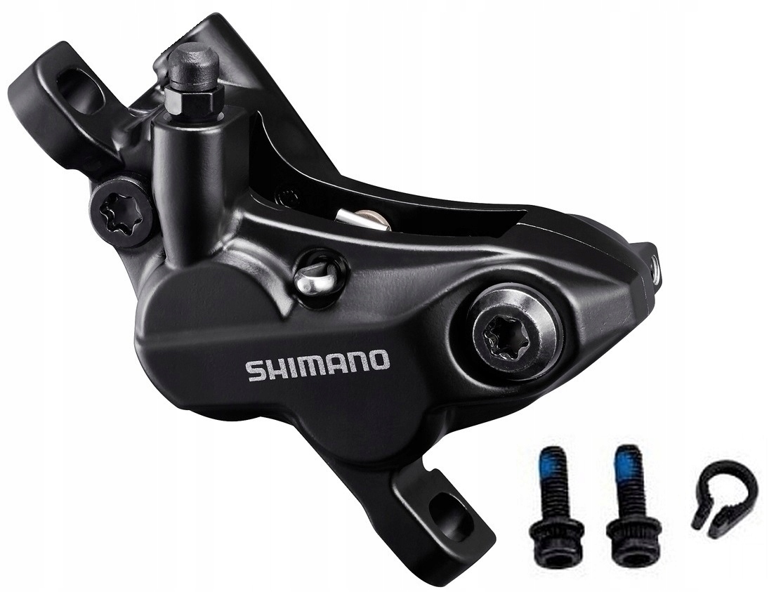 Zacisk Shimano Deore BR-MT520 4 tłoczki przód tył Pm klocki