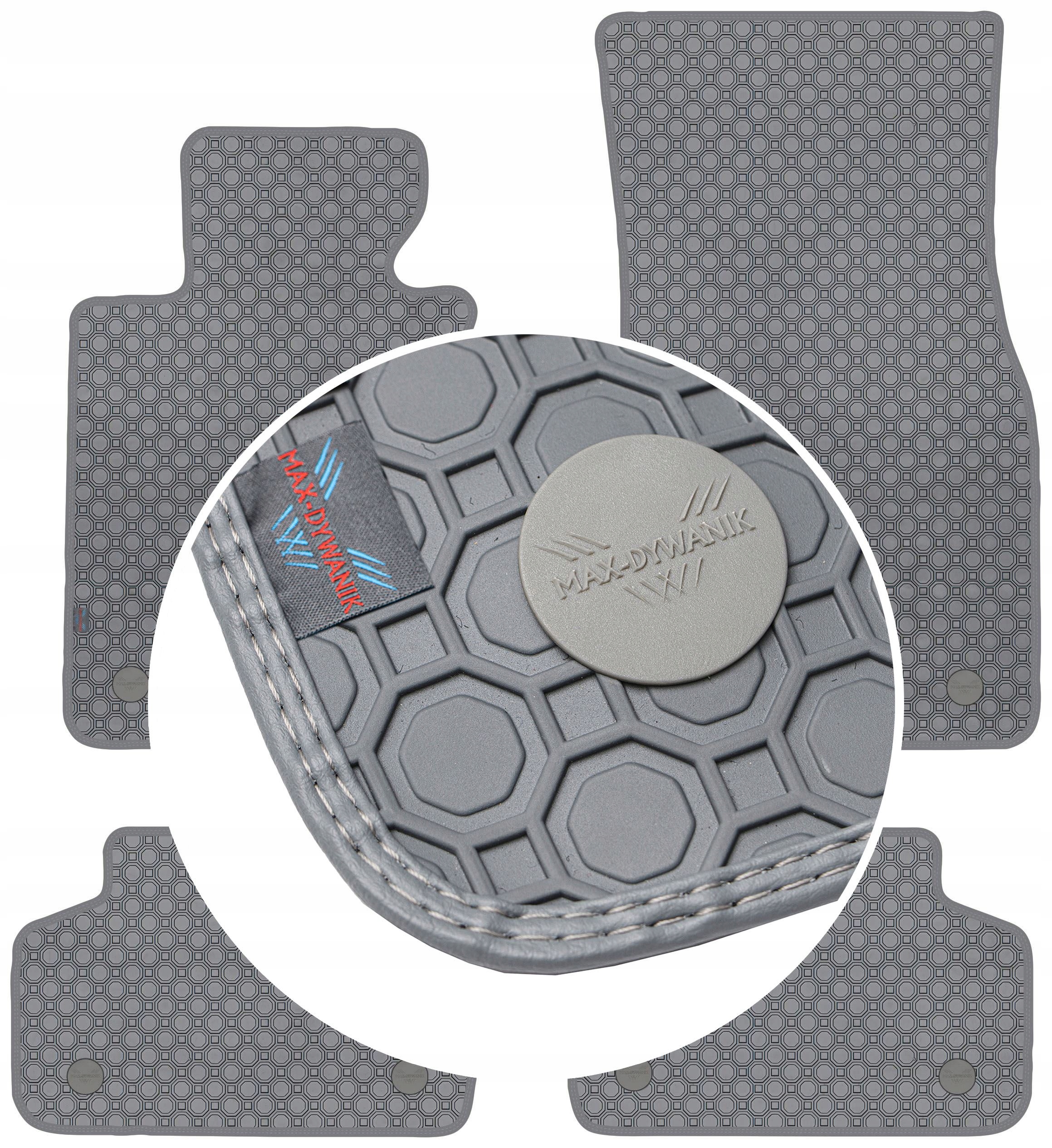 

Bmw 5 G30 G31 2017- Wycieraczki Szare