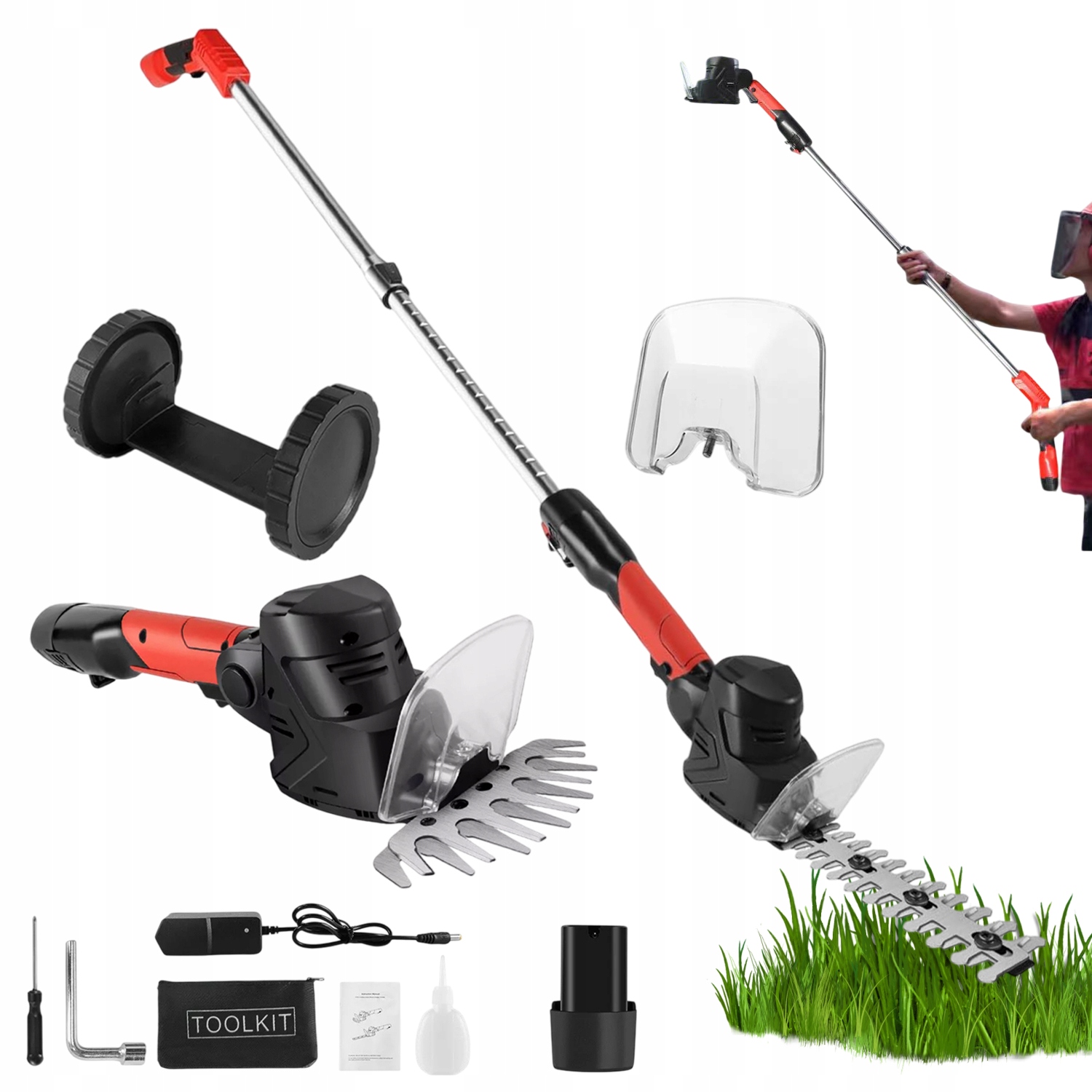 Zahradní Vyžínač Elektrické Nůžky Pro Rodinnou Zahradu 2000MAH