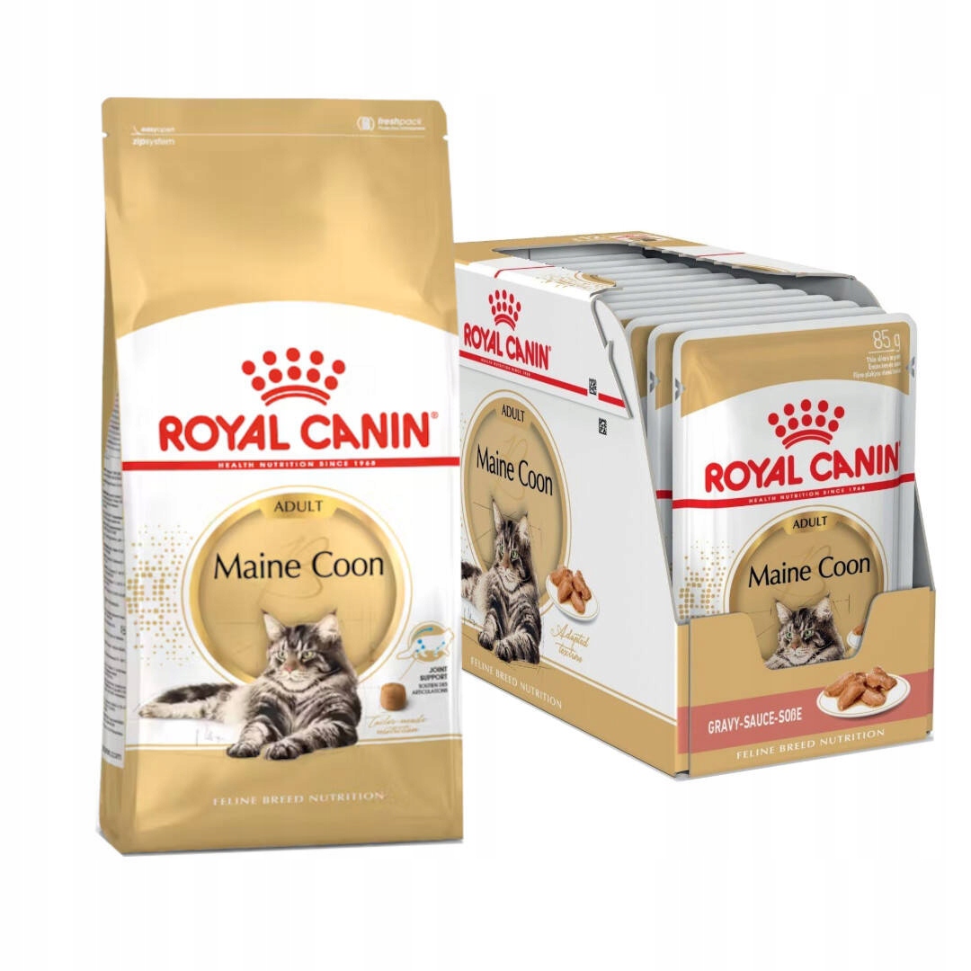 Royal Canin Maine Coon 10kg 12x85g Krmivo pro dospělé kočky