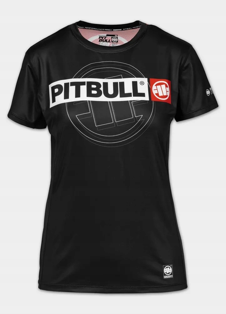 Damska Koszulka sportowa Pitbull t-shirt treningowy Mesh Hilltop Sports