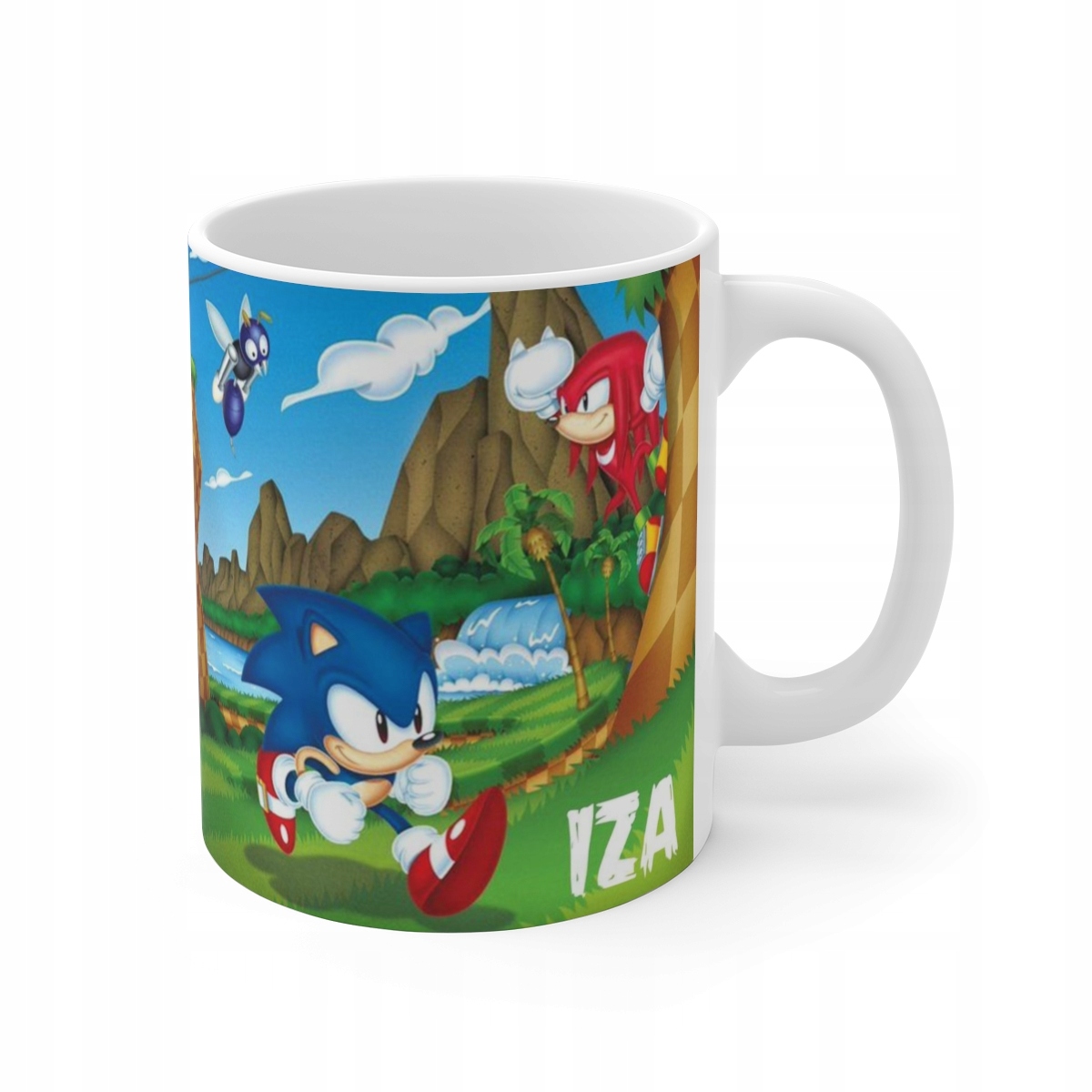 

Kubek imię Sonic 2 X błyskawica Hedgehog
