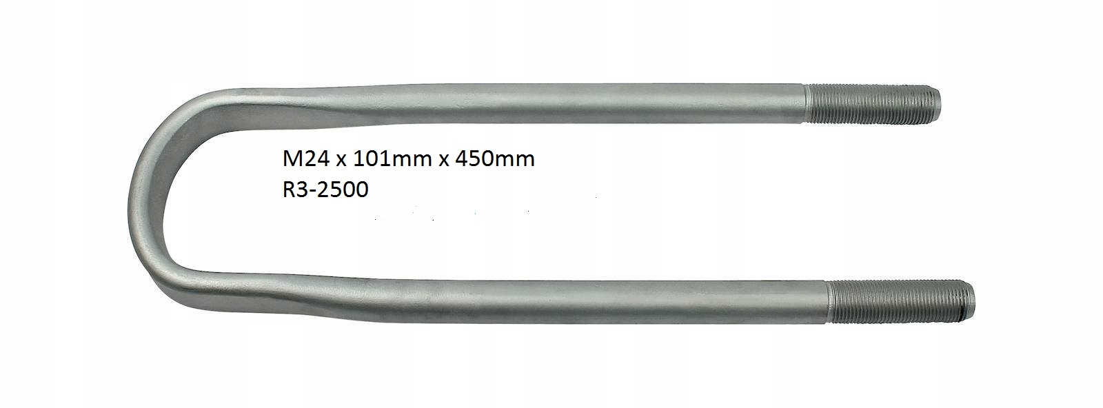 R3-2500 - Стремя, хомут рессоры Renault Midlum, Volvo FL