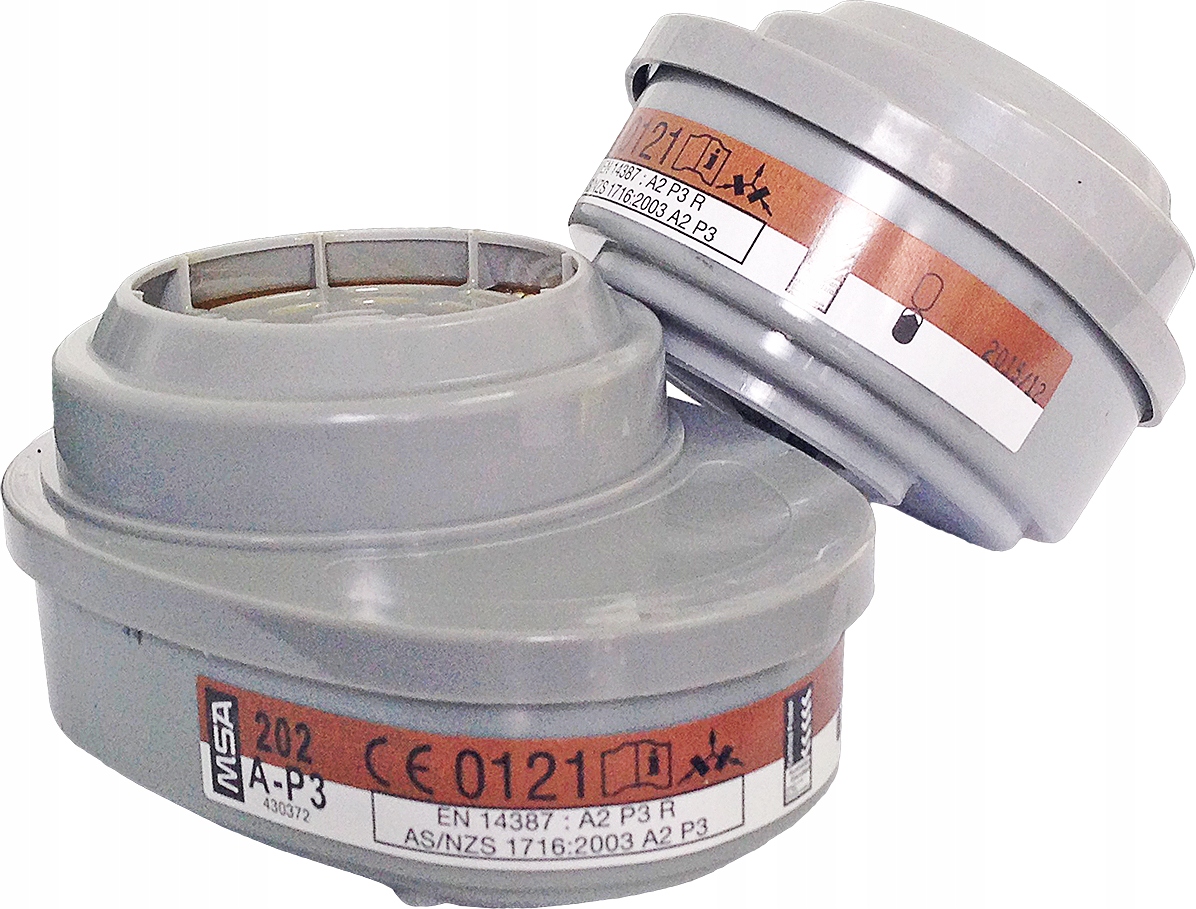 Filtropochłaniacze wymienne MSA FIPO-A2P3 2 szt.