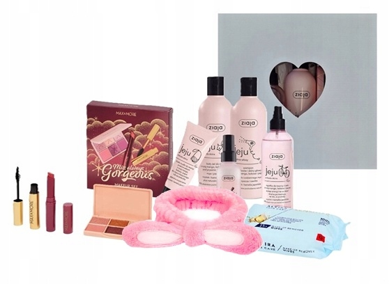 Jeju Różowy Zestaw Kosmetyków Do Młodej Cery