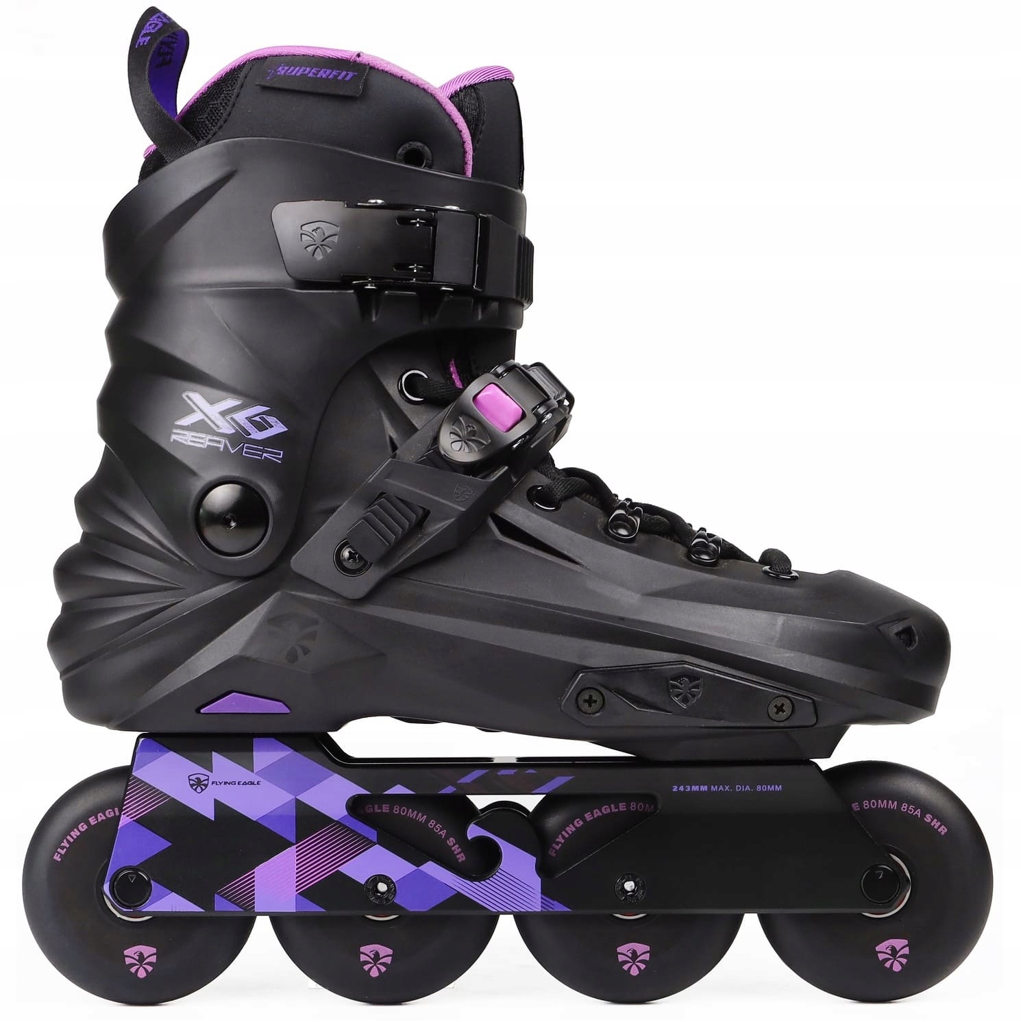 Rolki Flying Eagle X6 Reaver czarny 42