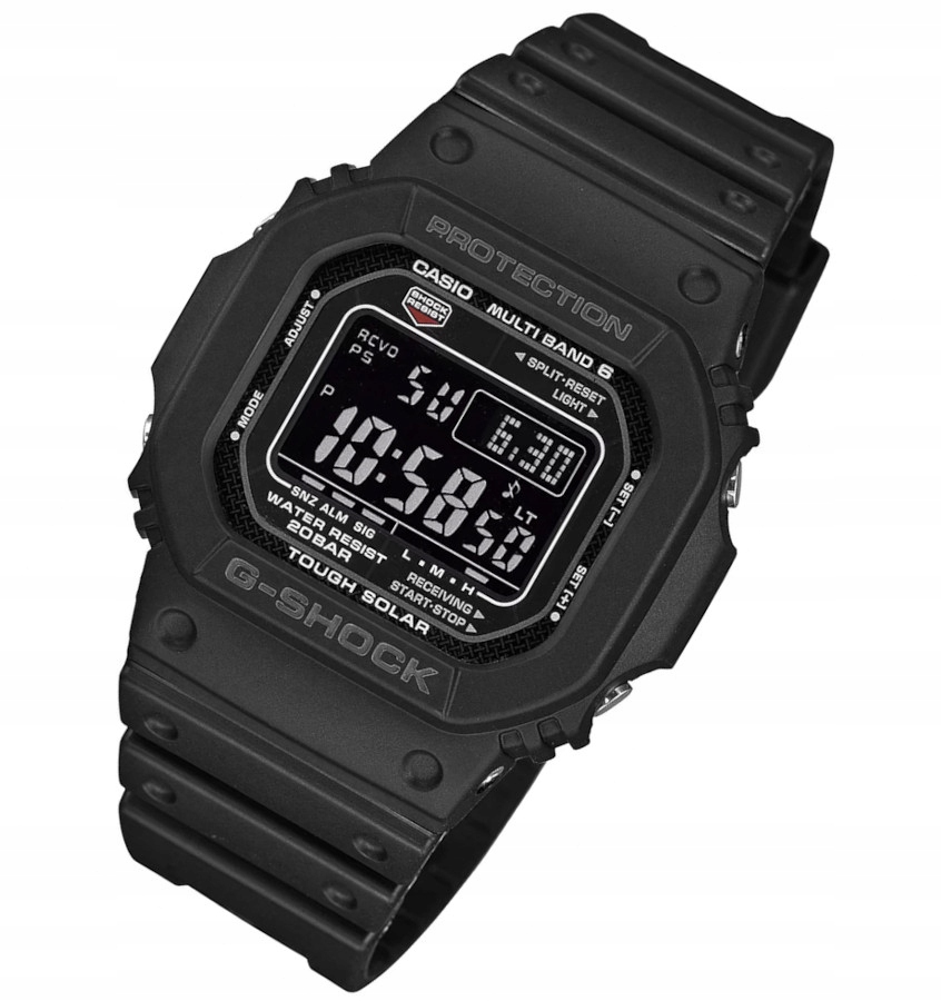 Pánské hodinky Casio G-shock GW-M5610U Solar Wave Ceptor WR200M Box Gravírování