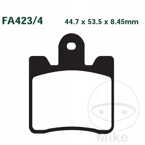 Brzdové doštičky predné Ebc FA423/4HH