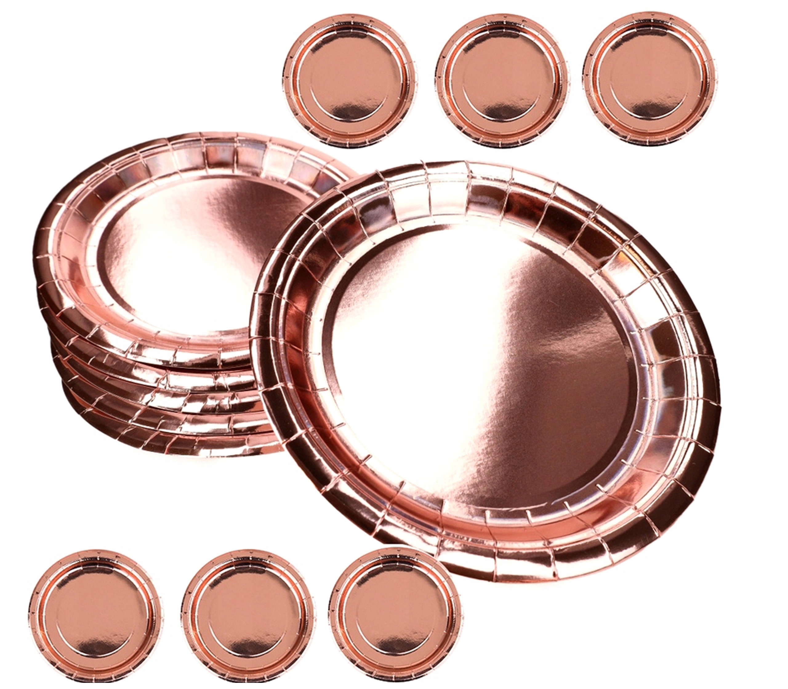 TALERZYKI papierowe jednorazowe KUBECZKI WIECZÓR PANIEŃSKI dekoracja stołu