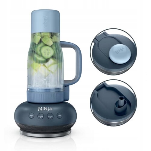 Blender kielichowy Ninja BlendBoss DB351EUCY z przenośnym kubkiem 3 tryby