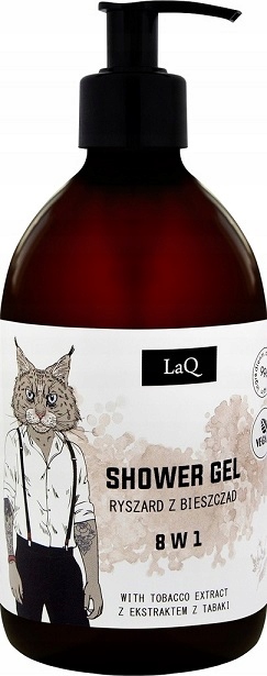 

LaQ Żel pod prysznic męski 8 w 1 Ryś 500ml