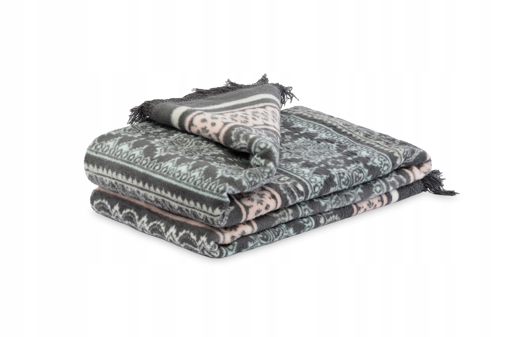 

Andropol Koc Pled Bawełna/Acryl 150x200 Etno Róż