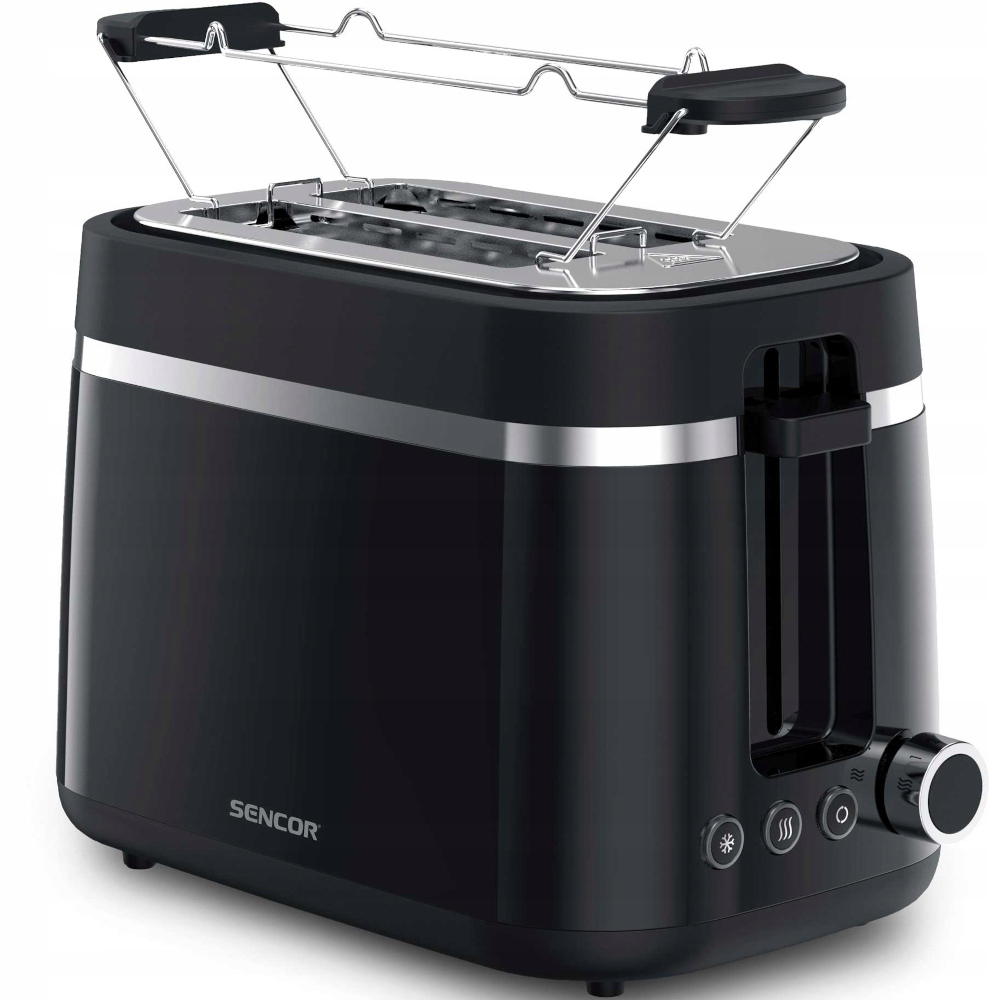 Toster Elektryczny 4 Kanapki Sencor Sts 2710BK Timer Czarny