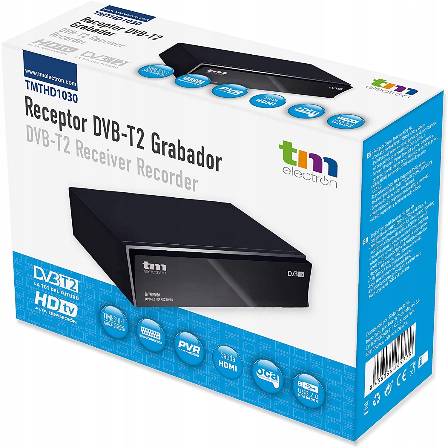 Plakat Kruger&Matz Tuner DVB-T2