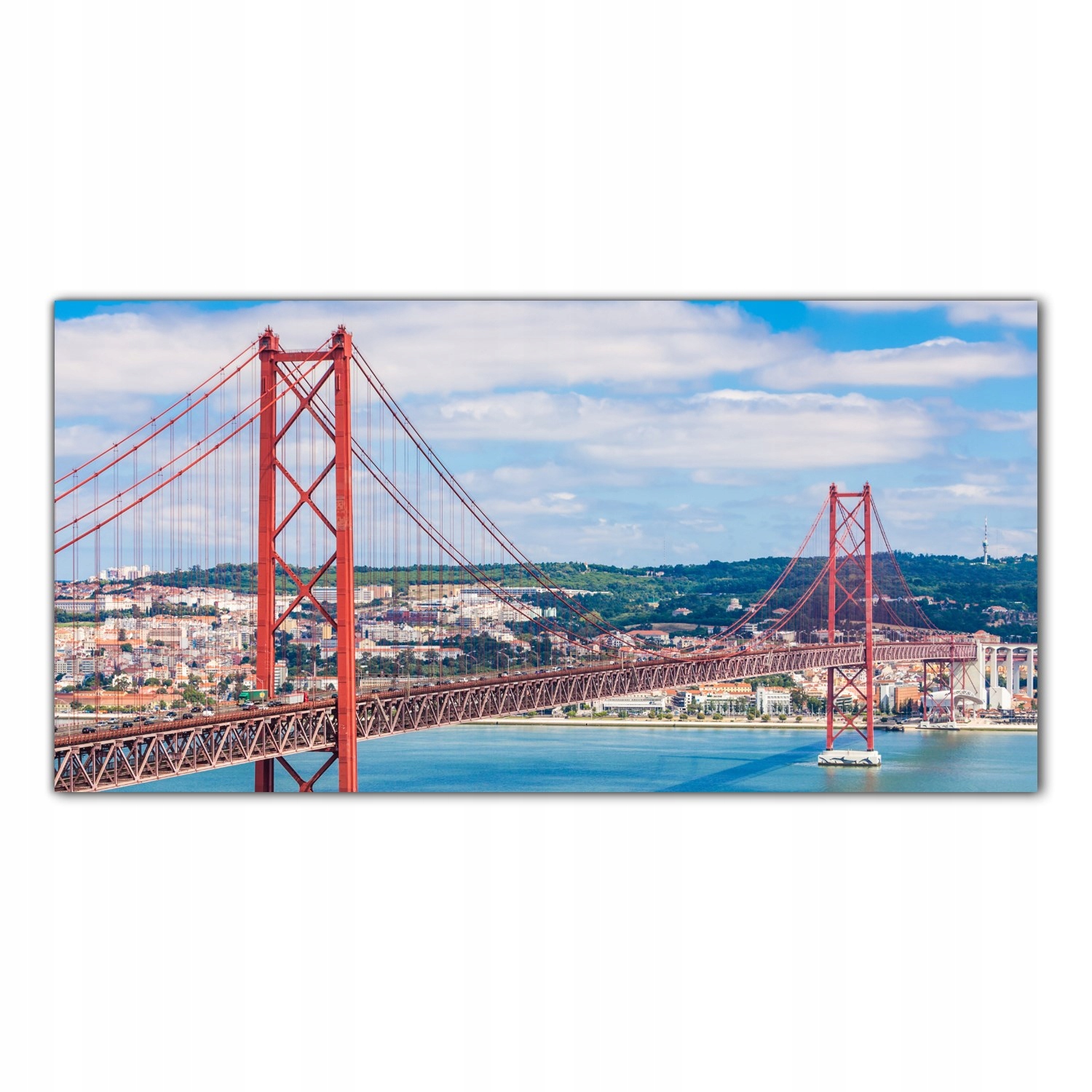 

Obraz na szkle Foto Portugalia Most Miasto 120x60