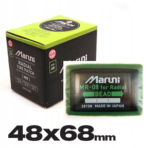 Wkład Radialny do Opon Łatka Łatki MR-08 48x68mm Maruni