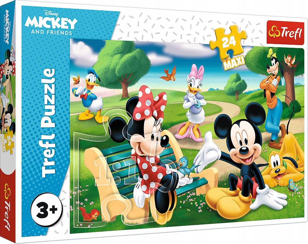 

Puzzle 24 el Myszka Miki W Gronie Przyjaciół Trefl