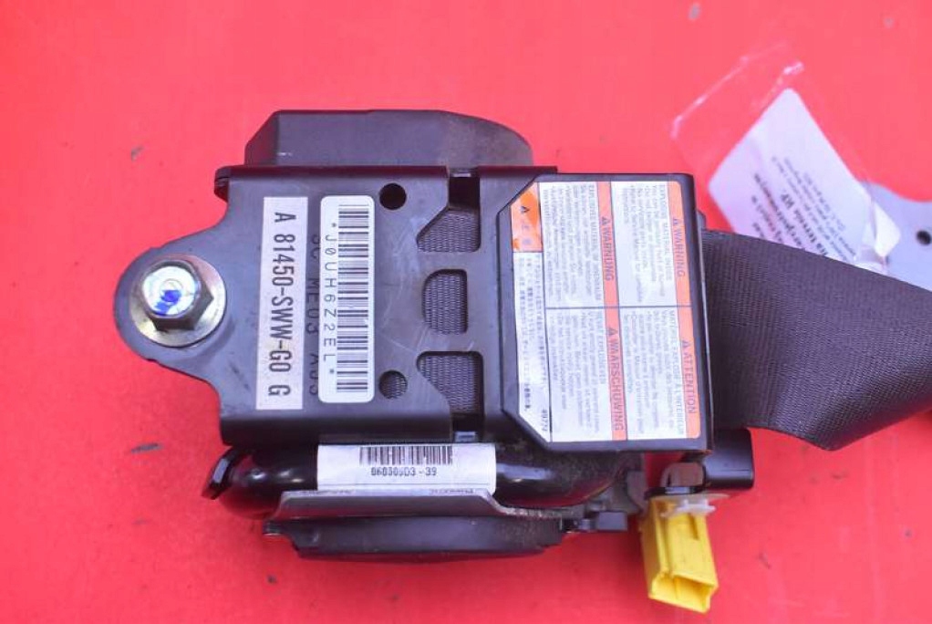 tension belt safety right front 607452400A HONDA CRV 3 III 06-09
