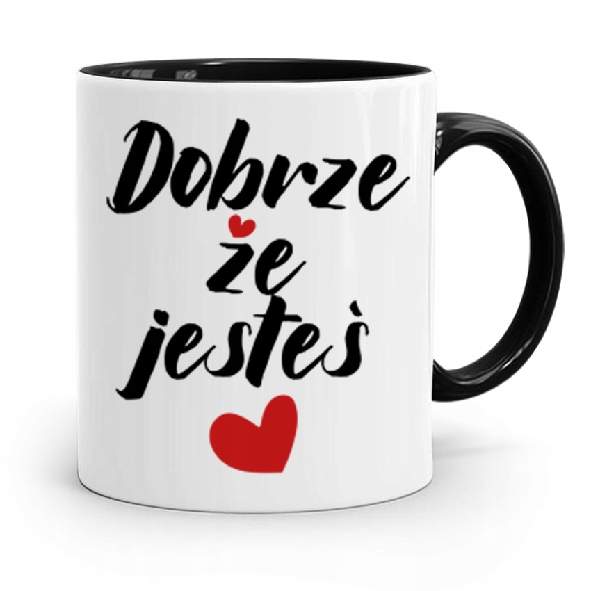 

Kubek Czarny Dzień Dziecka Dobrze Że Jesteś