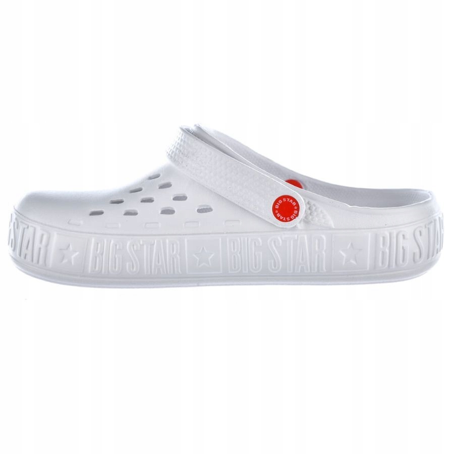 KLAPKI DAMSKIE BIG STAR MEDYCZNE CHODAKI NA BASEN Model II275003 Biały