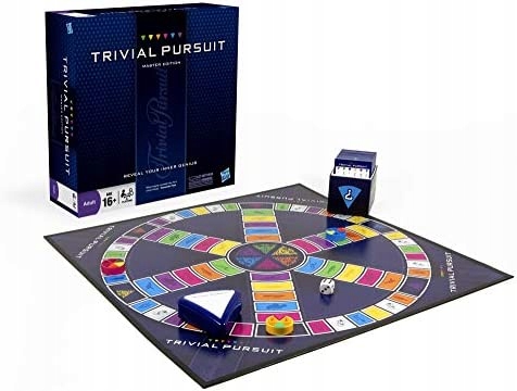 Hasbro 16762 Trivial Pursuit Master Edition
